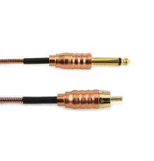 Клип-корд для тату машинки Unistar RCA Titan 2м Gold