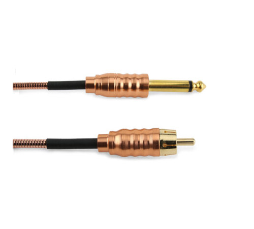 Клип-корд для тату машинки Unistar RCA Titan 2м Gold