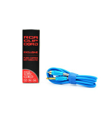 Клип-корд RCA CLC042-2 (3A - 1,8м) Blue