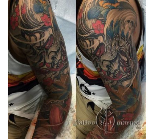 Краска World Famous Tattoo Ink Master Mike Asian Tattoo Set (16 пигментов)