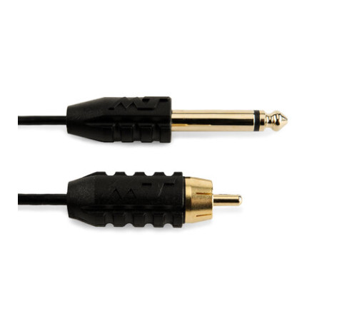 Клип-корд для тату машинки Mustang RCA COAXIAL с логотипом