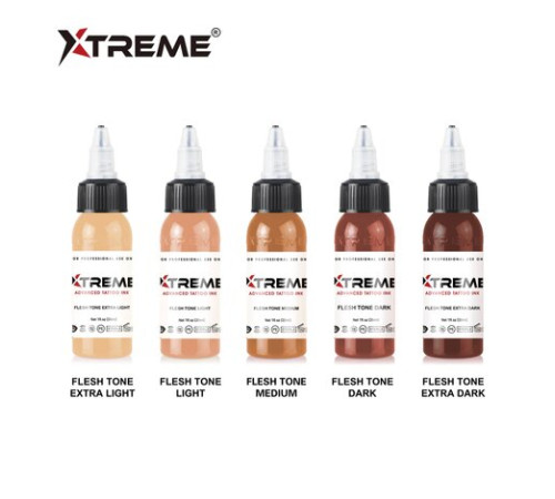 Тату краска Xtreme Ink Flesh Tone Set