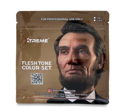 Тату краска Xtreme Ink Flesh Tone Set