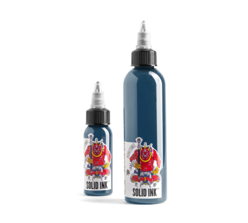 Тату краска Solid Ink Horitomo Fudo Blue Grey