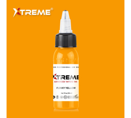 Тату краска Xtreme Ink Funky Yellow