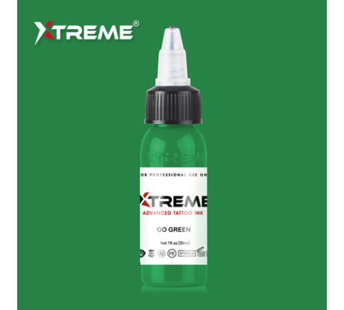 Тату краска Xtreme Ink Go Green