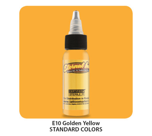 Тату краска Eternal Golden Yellow