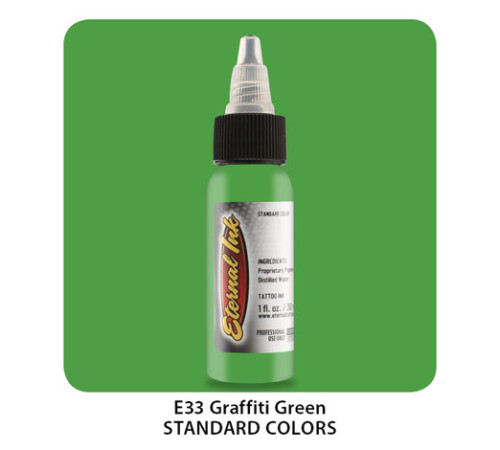 Тату краска Eternal Graffiti Green