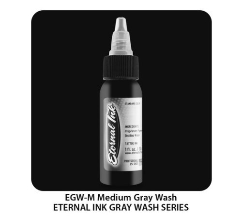 Тату краска Eternal Gray Wash Medium