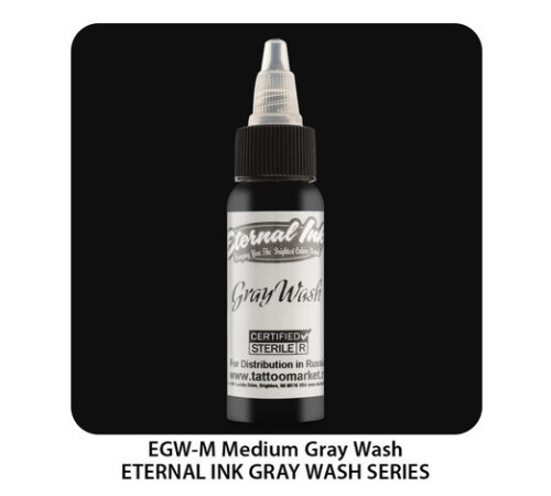 Тату краска Eternal Gray Wash Medium