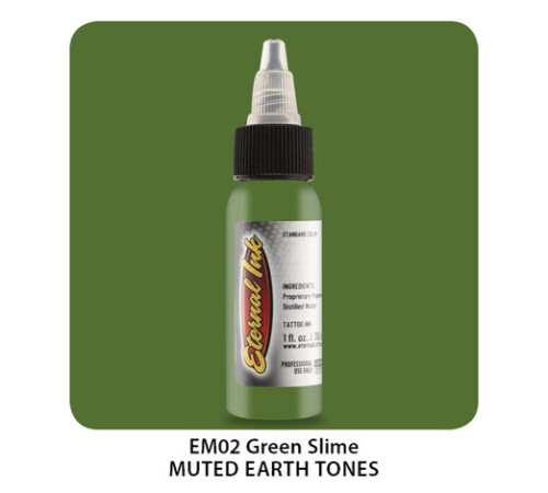 Тату краска Eternal Green Slime