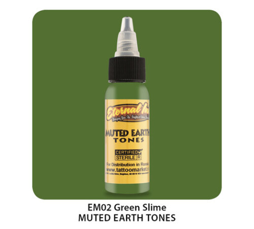 Тату краска Eternal Green Slime