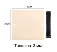 Искусственная кожа для практики тату 200x200 мм (3 мм) TA-412B
