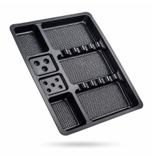 Лоток тату мастера для расходников UNISTAR Tray Black