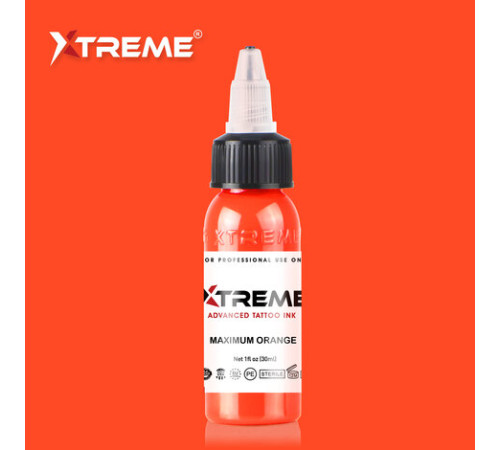 Тату краска Xtreme Ink Maximum Orange