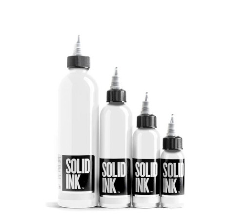 Тату краска Solid Ink Mixing White