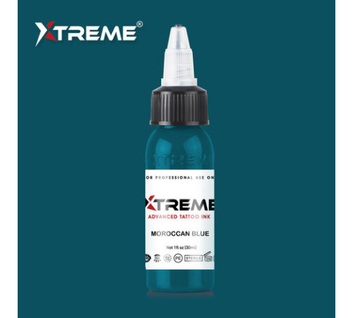 Тату краска Xtreme Ink Moroccan Blue