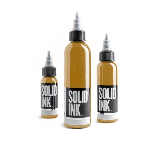 Тату краска Solid Ink Mustard