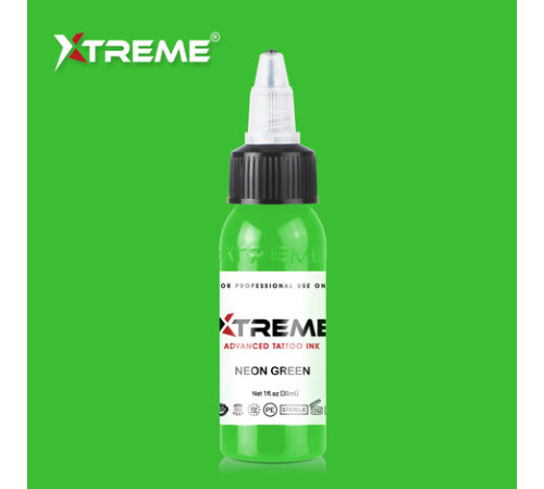 Тату краска Xtreme Ink Neon Green