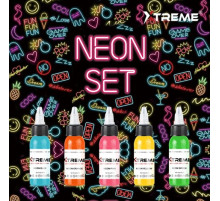 Тату краска Xtreme Ink Neon Set