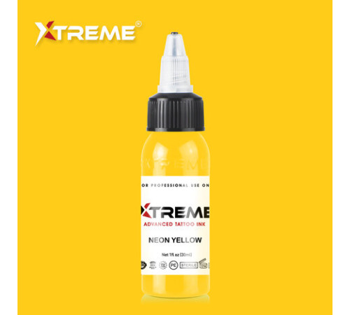 Тату краска Xtreme Ink Neon Yellow