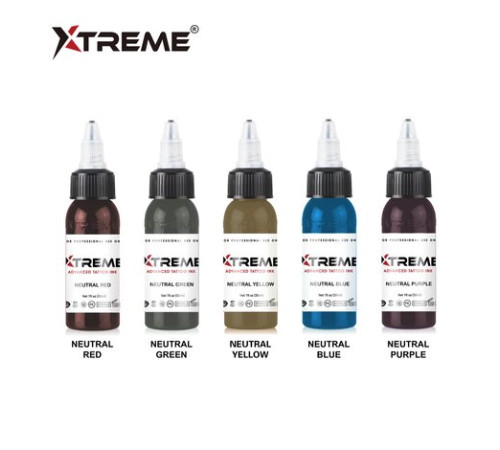 Тату краска Xtreme Ink Neutral Set