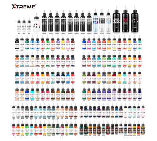 Тату краска Xtreme Ink NEW Complete Set