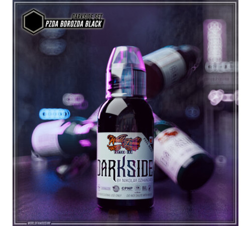 Тату-краска World Famous Tattoo Ink Nikolay Dzhangirov Darkside Set (6 пигментов)