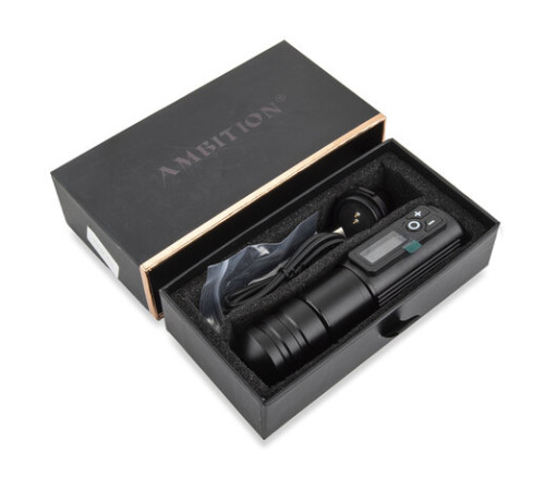 Беспроводная тату машинка Ambition Ninja Pro Black