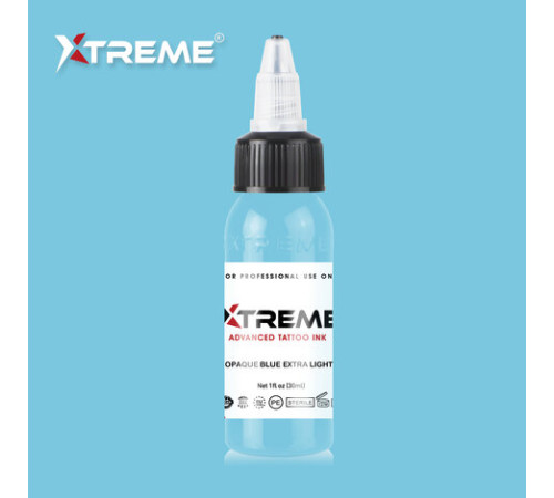 Тату краска Xtreme Ink Opaque Blue Extra Light