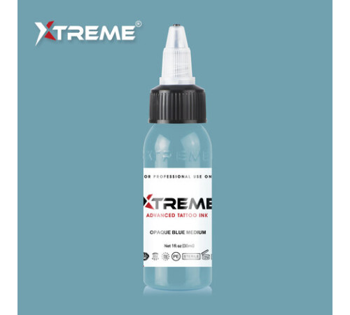 Тату краска Xtreme Ink Opaque Blue Medium