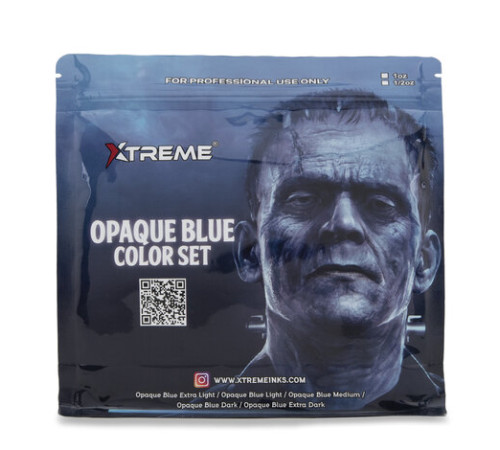Тату краска Xtreme Ink Opaque Blue Set