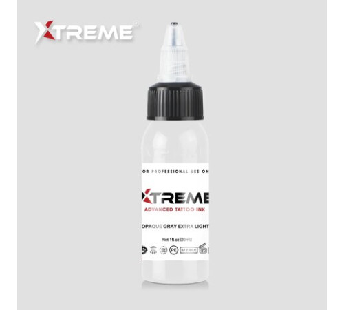 Тату краска Xtreme Ink Opaque Gray Extra Light