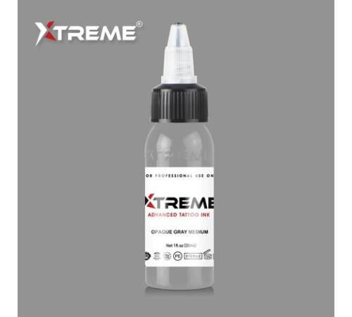 Тату краска Xtreme Ink Opaque Gray Medium