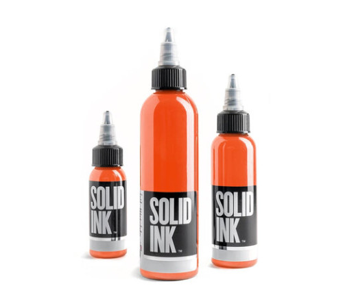 Тату краска Solid Ink Orange