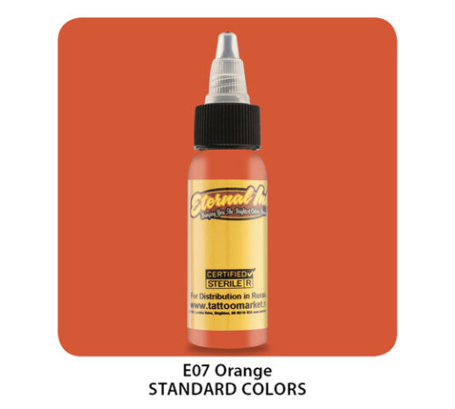 Тату краска Solid Ink Orange