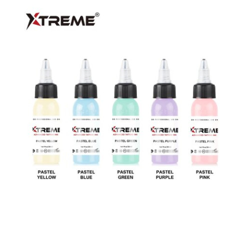 Тату краска Xtreme Ink Pastel Color Set