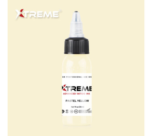 Тату краска Xtreme Ink Pastel Yellow