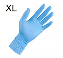 Перчатки нитриловые Benovy XL (100 шт.) Синий