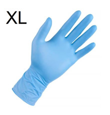 Перчатки нитриловые Benovy XL (100 шт.) Синий