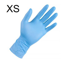 Перчатки нитриловые Benovy XS (100 шт.) Синий