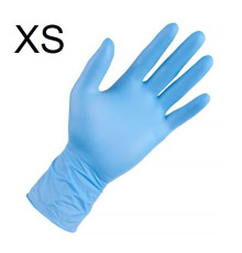 Перчатки нитриловые Benovy XS (100 шт.) Синий