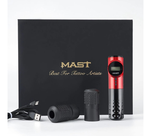 Беспроводная тату машинка Dragonhawk Mast Archer Black