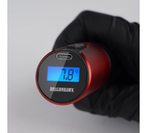 Беспроводная тату машинка Dragonhawk Armor Wireless Green