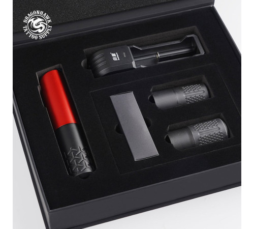 Беспроводная тату машинка Dragonhawk Armor Wireless Green