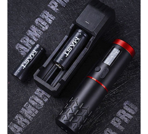 Беспроводная тату машинка Dragonhawk Armor Wireless PRO Black