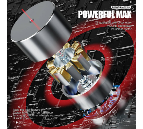 DragonHawk X8 Tunable Frequency Wireless 4.0мм