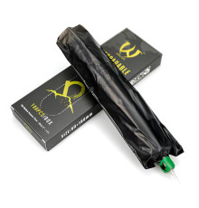 Барьерная защита на тату машинки AVA Pen Sleeve Black 60x180 мм (100 шт.)