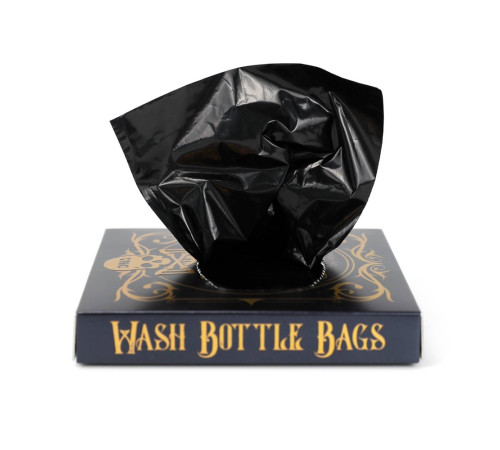 Барьерная защита на бутылку омыватель AVA SkullDna Wash Bottle Bags 120x200 мм (100 шт.)