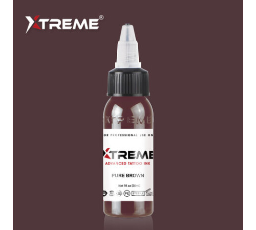 Тату краска Xtreme Ink Pure Brown